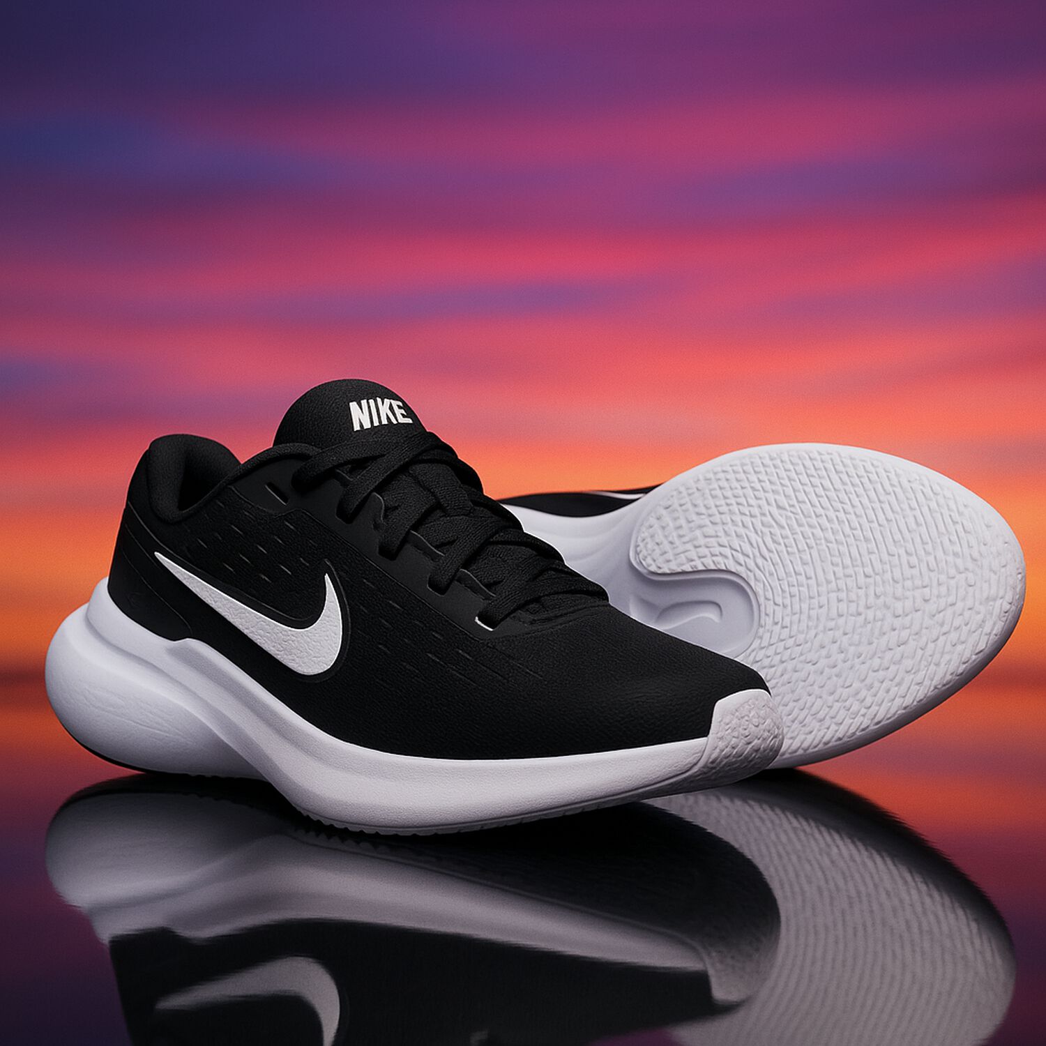 Black & White Uplift SC Trainers, 1, hi-res image number null