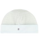 Baby Boys Blue & Gold Logo Hat, 2, hi-res