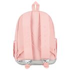 Girls Pink Logo Backpack, 1, hi-res