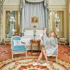 Paris Baby Swaddle Carré Blanket, 1, hi-res