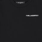 Boys Mini Me Black Logo T-Shirts ( 2 Pack ), 1, hi-res