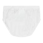 Baby Girls White & Blue Logo Tulle Dress Set, 1, hi-res