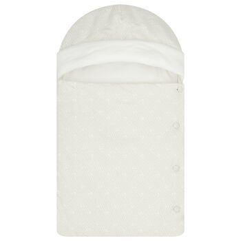 Ivory & Beige Logo Baby Nest