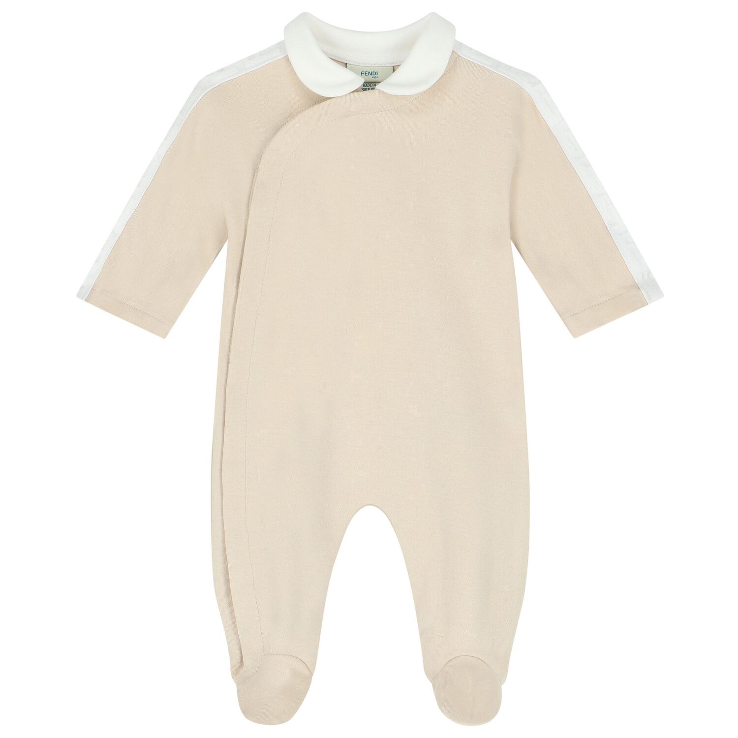 Beige Logo Babygrow Gift Set, , hi-res