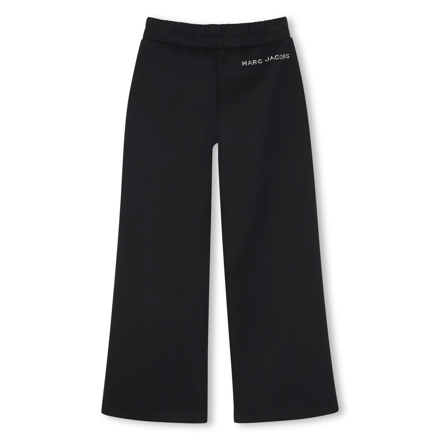 Girls Black Logo Joggers, 1, hi-res