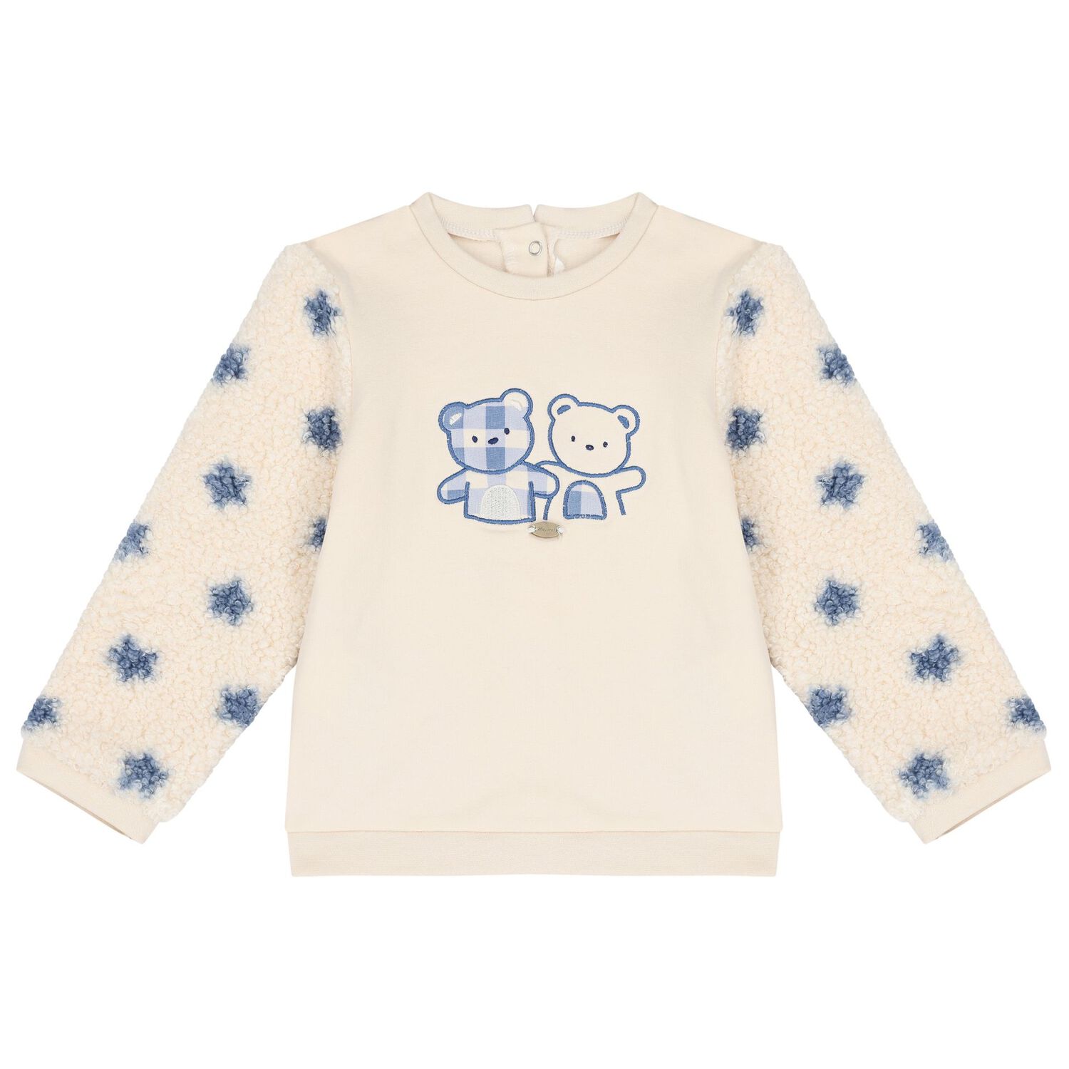 Baby Boys Blue & Ivory Tracksuits ( 2-Pack ), 1, hi-res