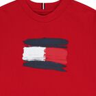 Boys Red Logo T-Shirt, 3, hi-res