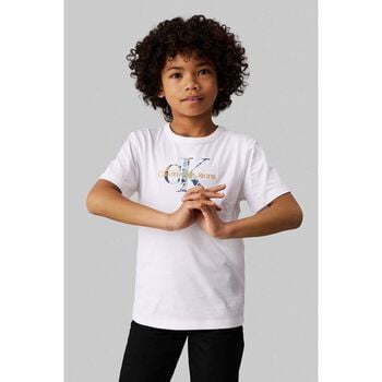 Boys White Logo T-Shirt