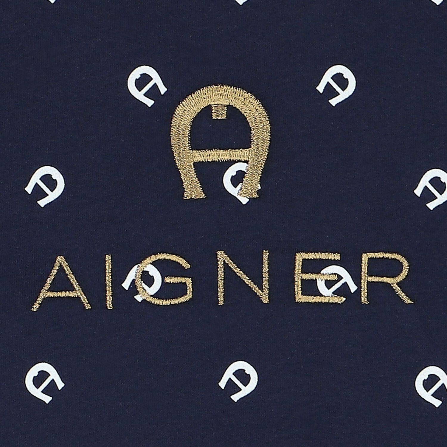 Younger Boys Navy Logo T-Shirt, 1, hi-res image number null