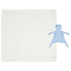 Baby Boys White & Blue Comforter & Blanket Gift Set, 3, hi-res