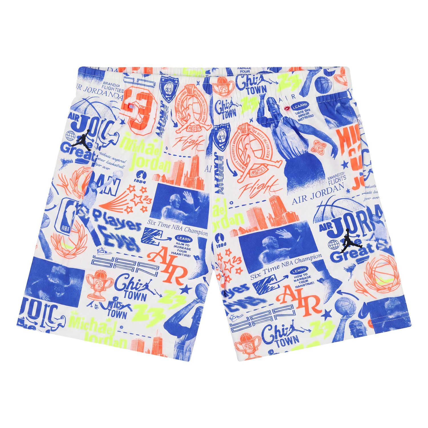 Boys Black & White Jordan Logo Shorts Set, 1, hi-res