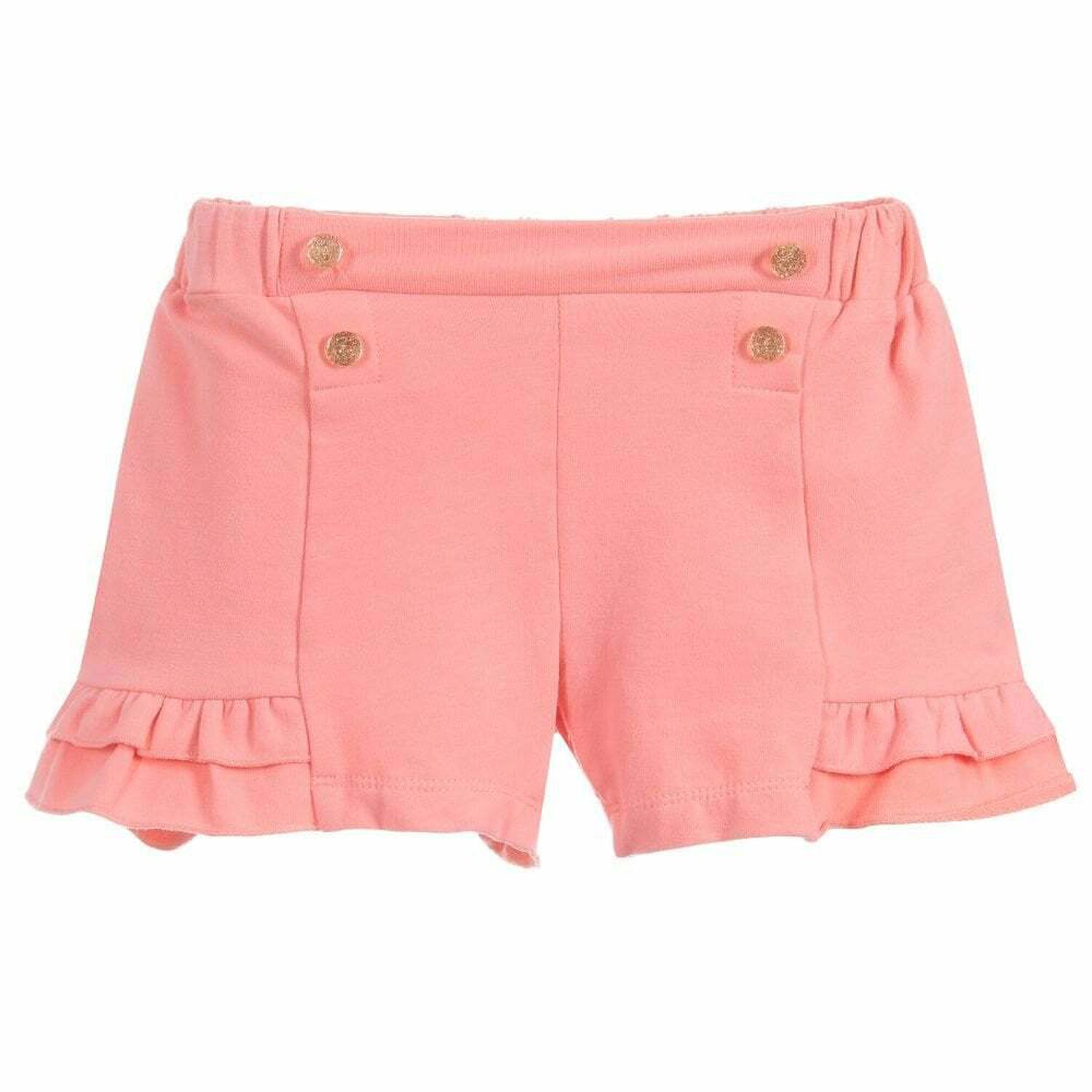 Girls Pink Shorts, 1, hi-res