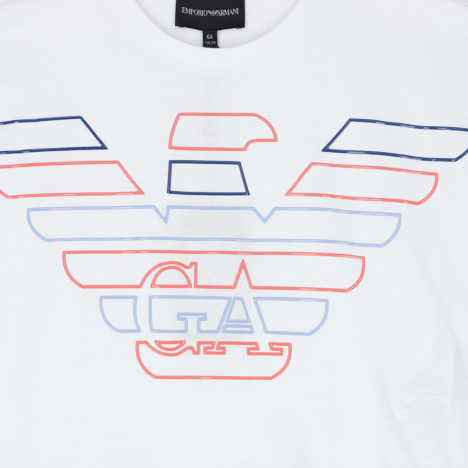 Girls White Logo Cropped T-Shirt, 1, hi-res