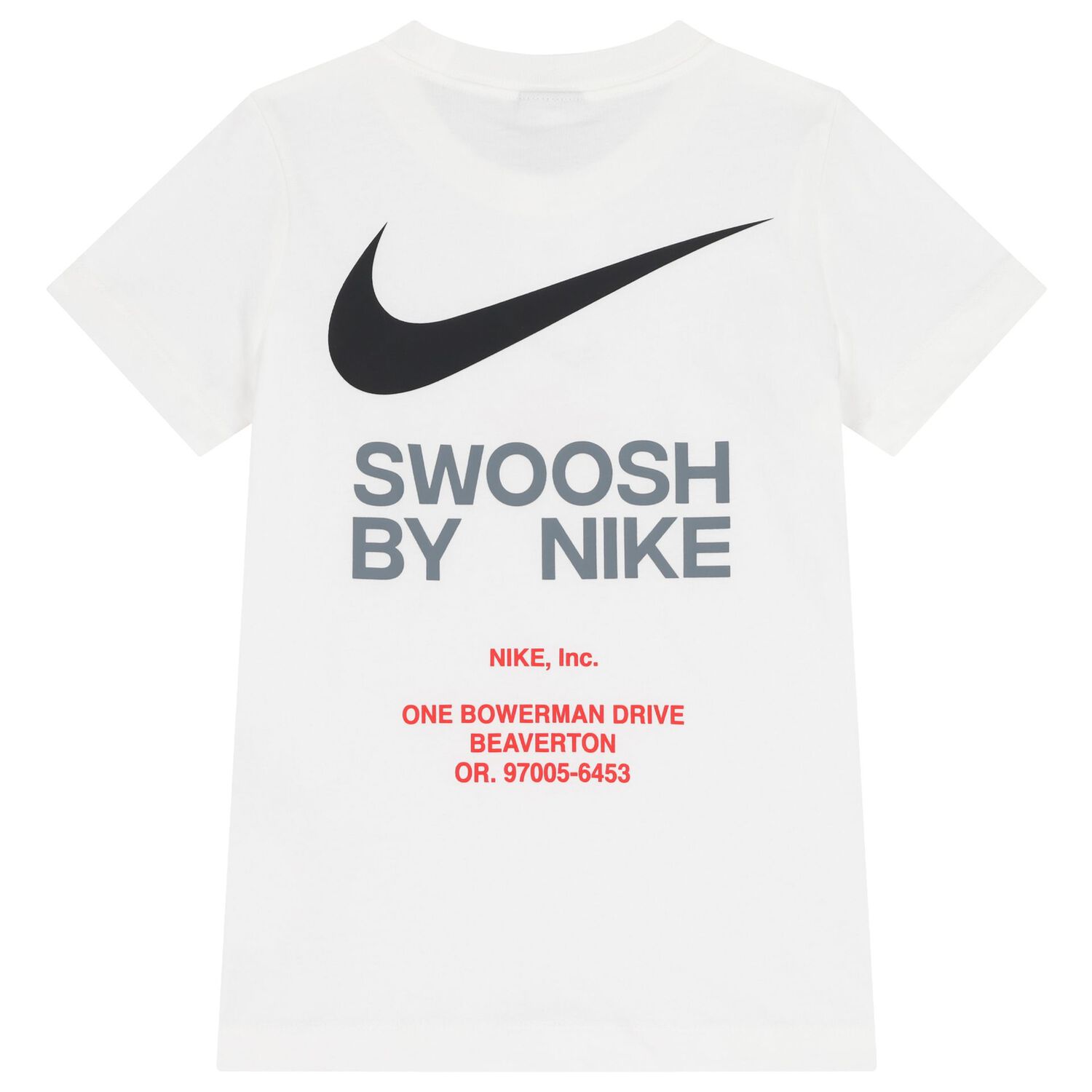 Boys White Logo T-Shirt, 1, hi-res