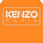 Girls Orange Logo Swimsuit, 1, hi-res