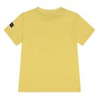 Younger Boys Yellow Logo T-Shirt, 1, hi-res