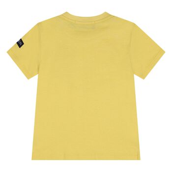 Younger Boys Yellow Logo T-Shirt