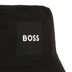 Boys Black Logo Reversible Hat, 1, hi-res