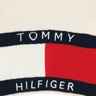 Girls Ivory Logo Knitted Sweater, 2, hi-res