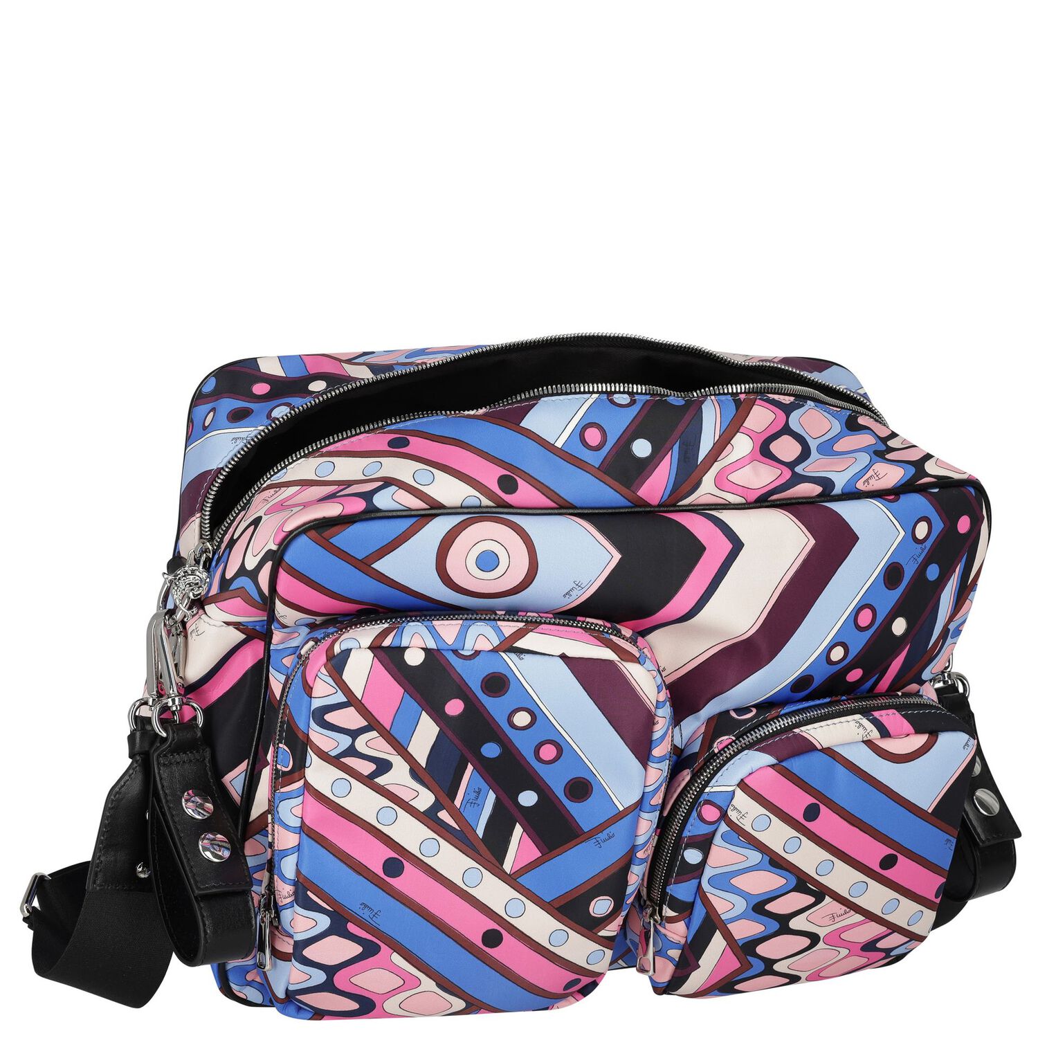 Pink & Blue Vivara Baby Changing Bag, 2, hi-res image number null