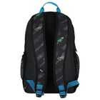 Boys Black Logo Backpack, 1, hi-res