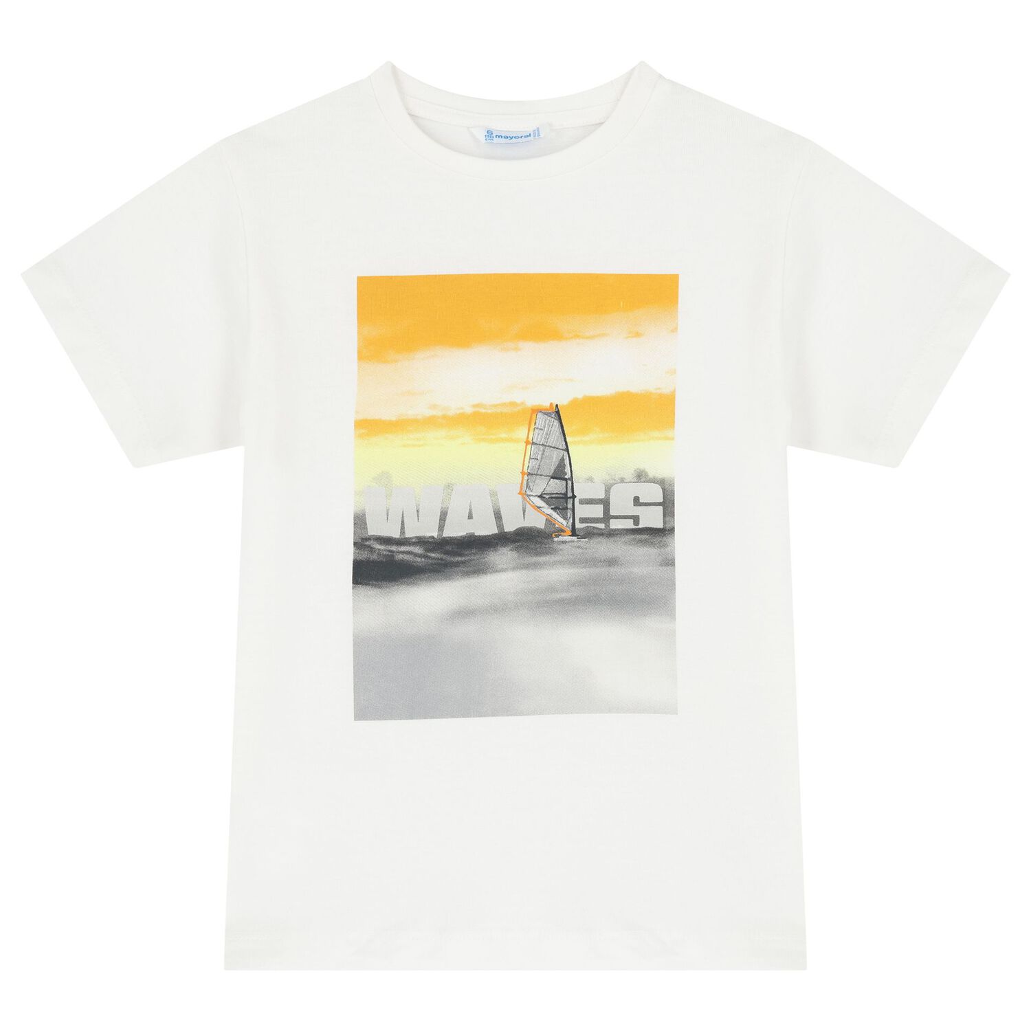 Boys White & Yellow T-Shirts ( 2-Pack ), 2, hi-res image number null