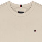 Boys Beige Logo T-Shirt, 4, hi-res