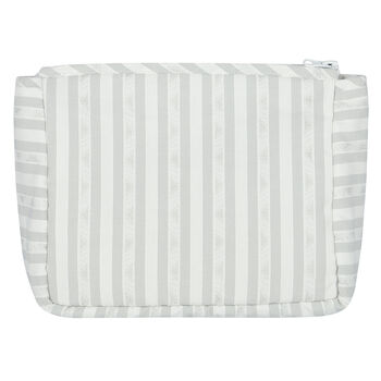 Grey & White Toiletry Bag