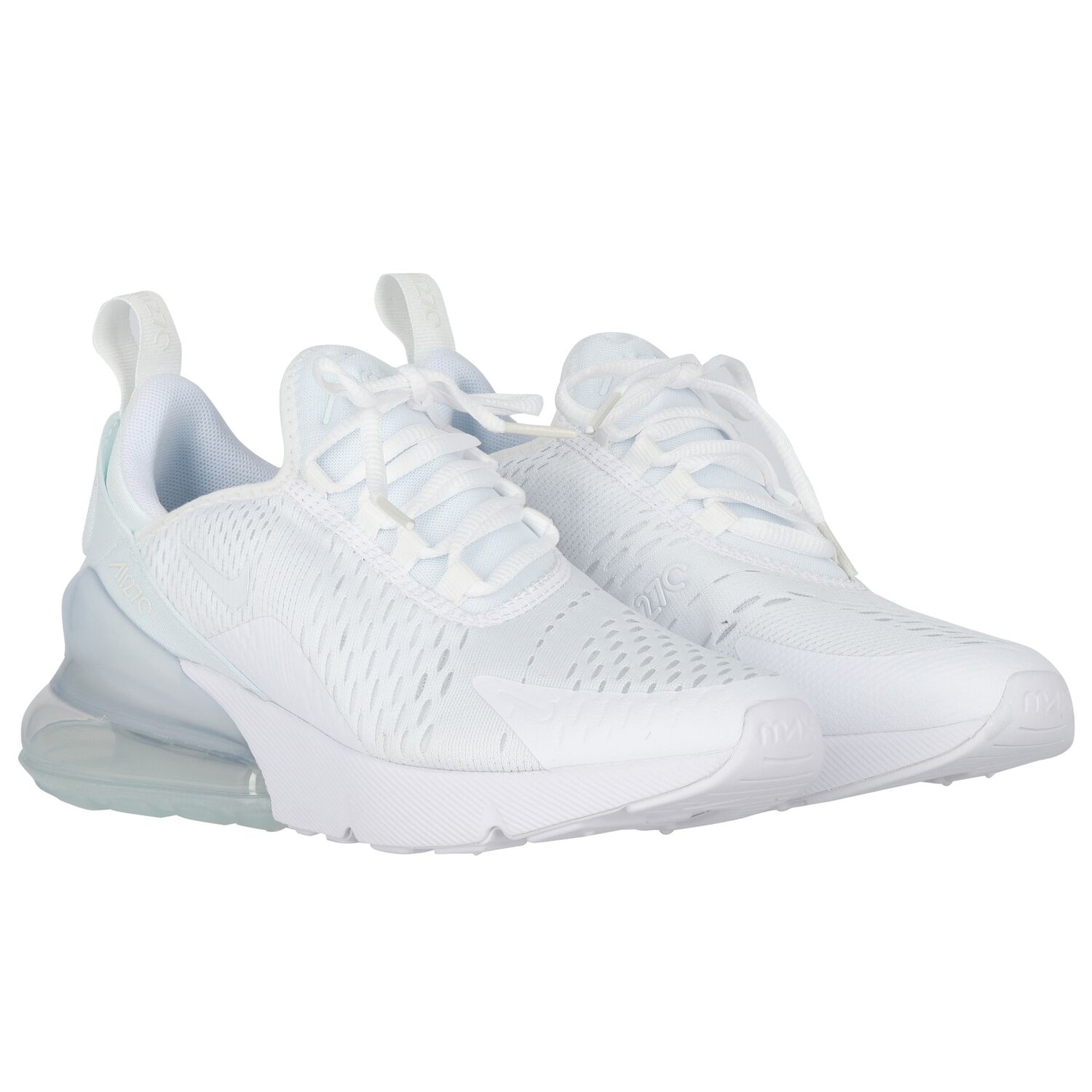 White Nike Air Max 270, 1, hi-res