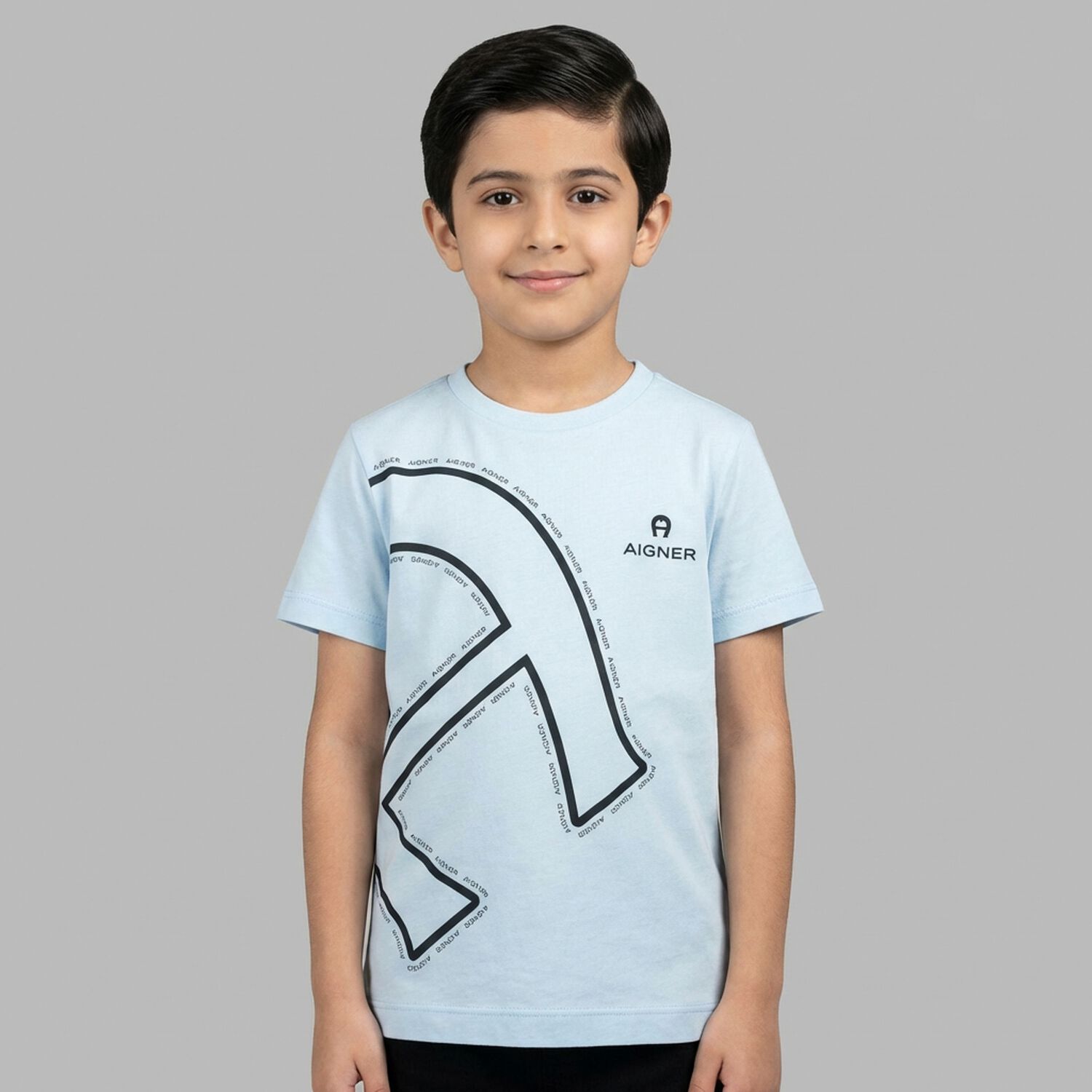 Boys Blue Logo T-Shirt, 2, hi-res