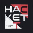 Boys Black Logo T-Shirt, 2, hi-res