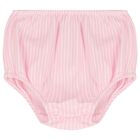 Baby Girls Multi-Coloured Striped Logo Polo Dress Set, 1, hi-res