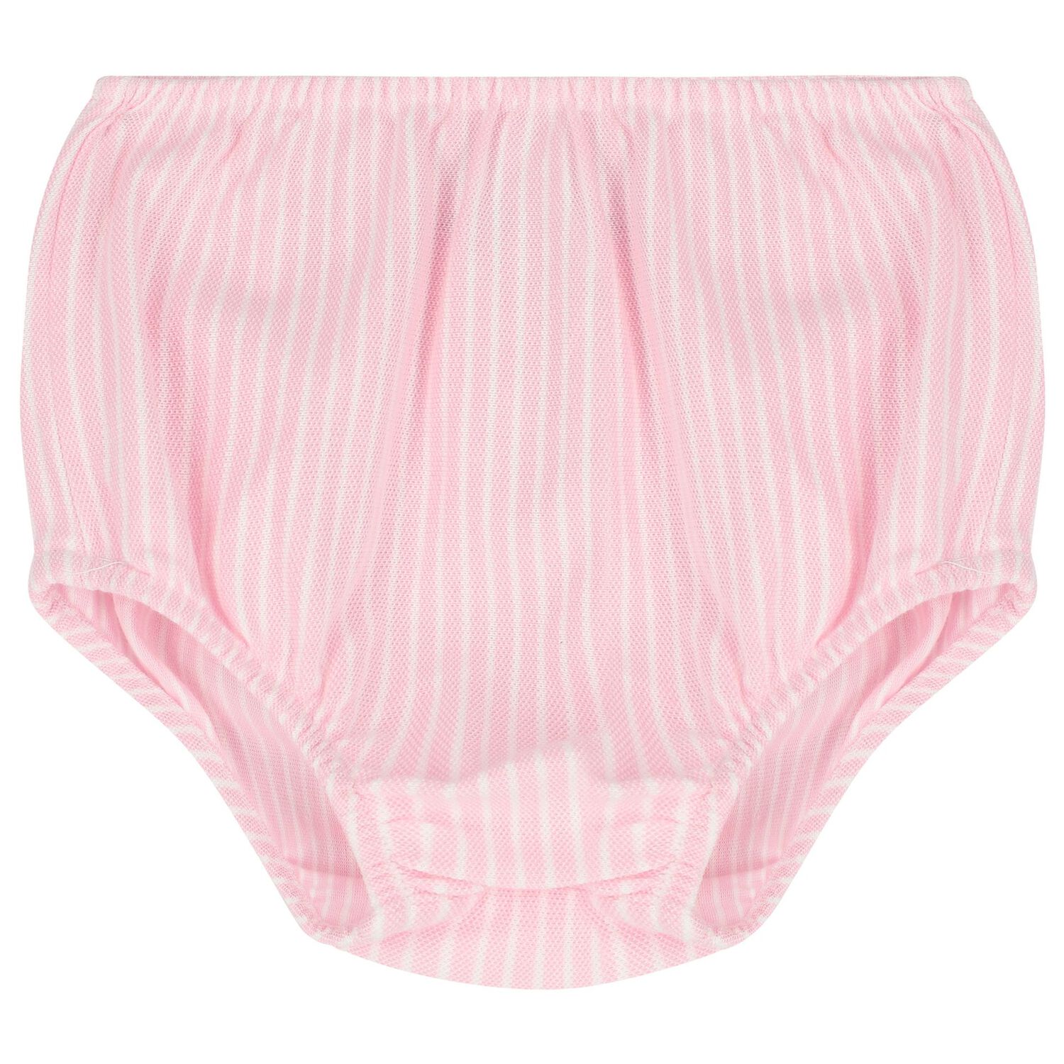 Baby Girls Multi-Coloured Striped Logo Polo Dress Set, 1, hi-res