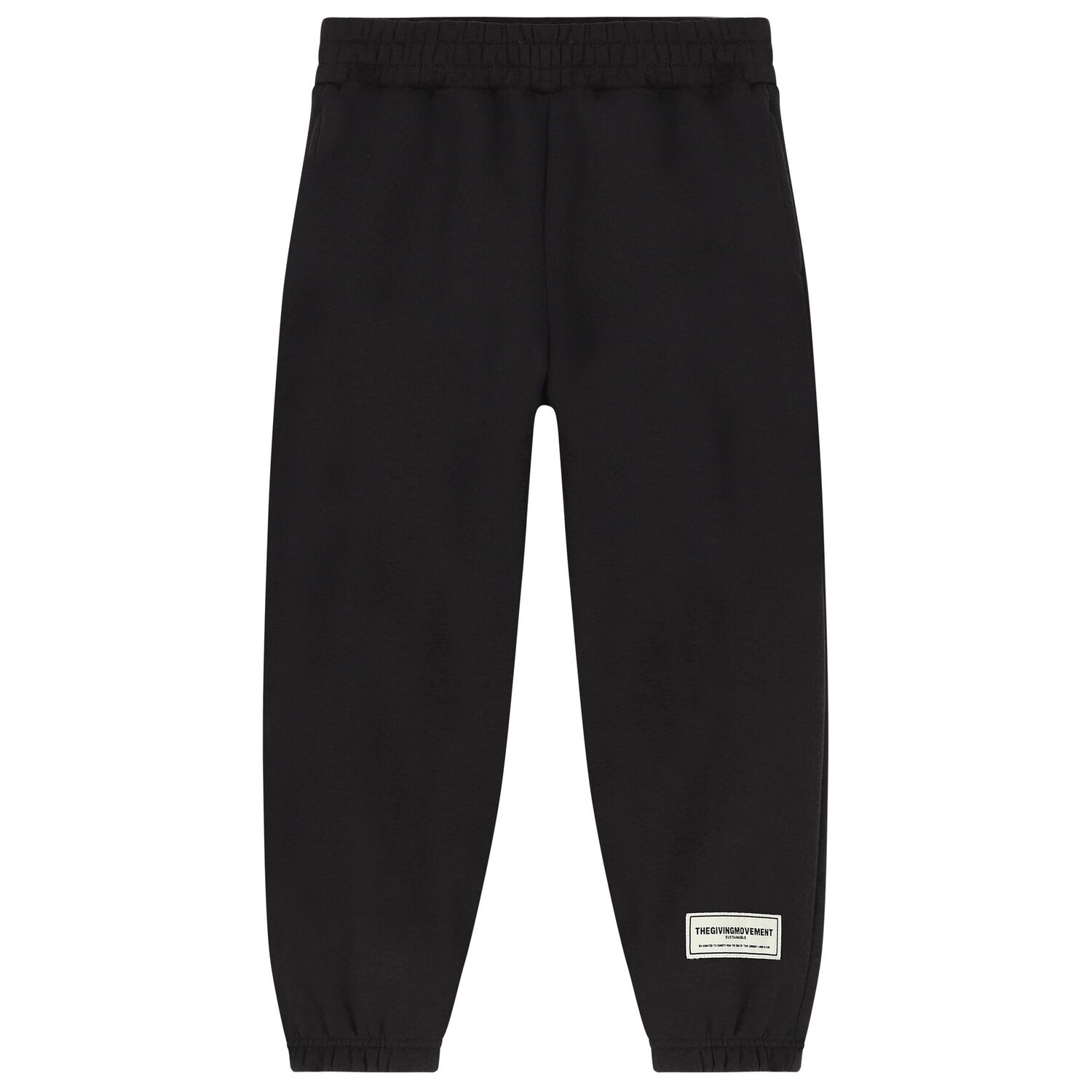 Black Logo Joggers, 2, hi-res