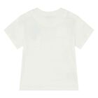 Younger Boys White & Yellow Shorts Set, 1, hi-res