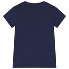 Navy Blue Logo T-Shirt, 4, hi-res