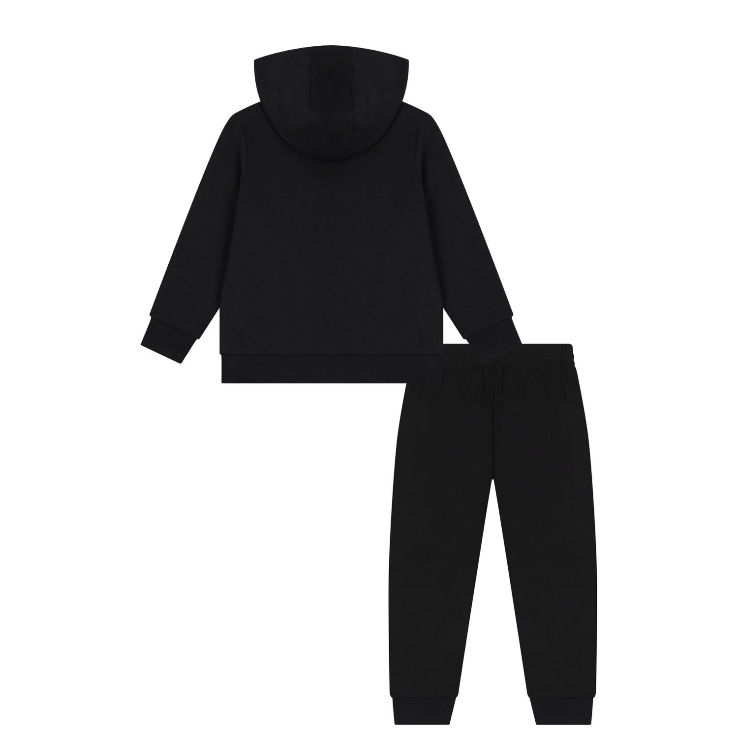 Boys Black Logo Tracksuit, 3, hi-res