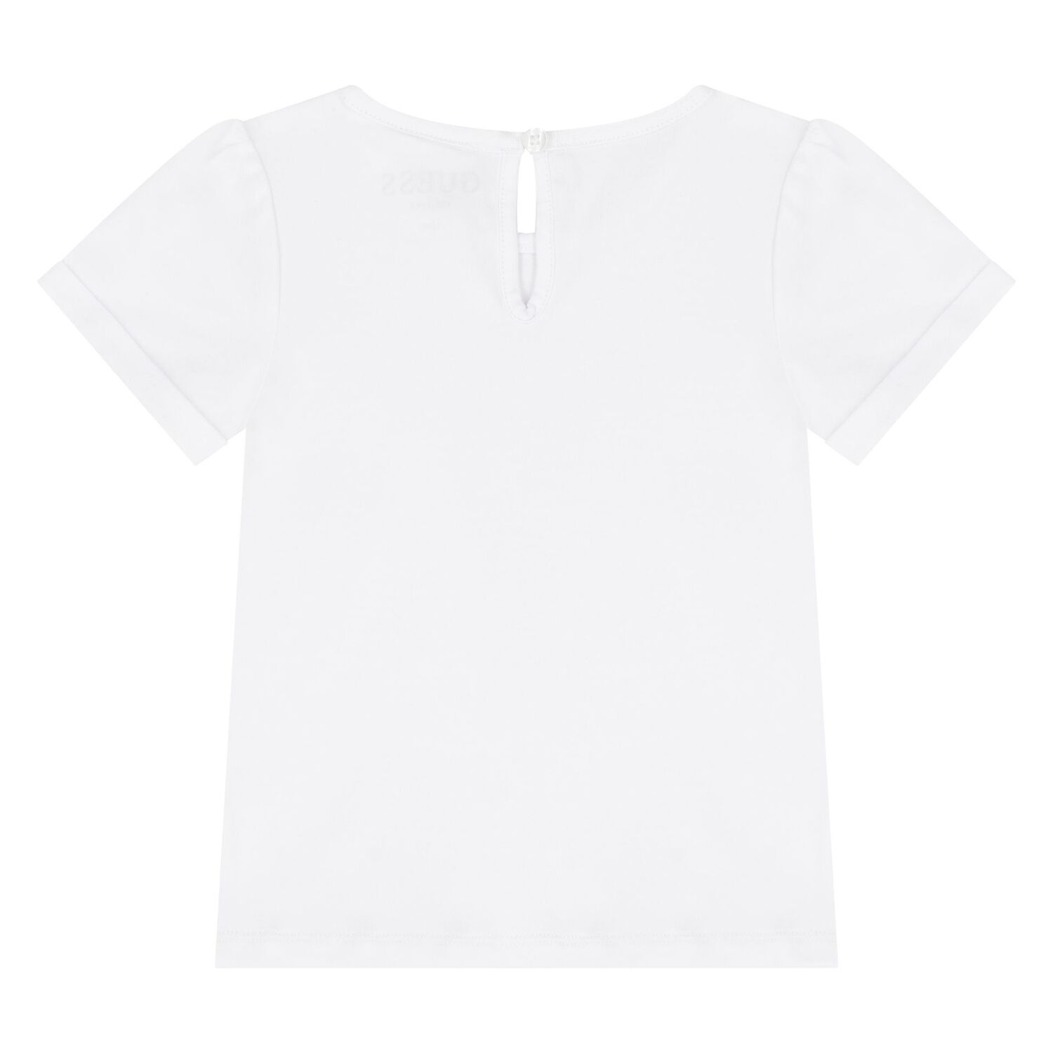 Younger Girls White & Pink Sequin Tulle Skirt Set, 1, hi-res