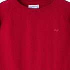 Boys Red Logo Sweatshirt, 1, hi-res