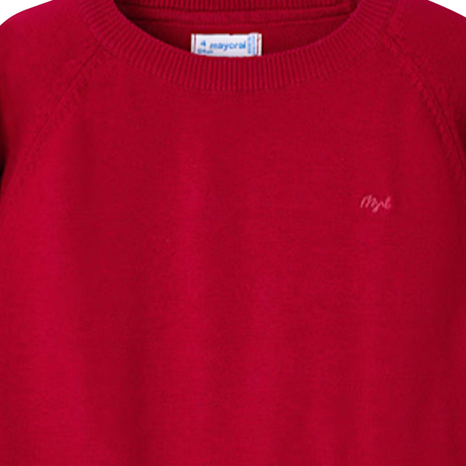 Boys Red Logo Sweatshirt, 1, hi-res