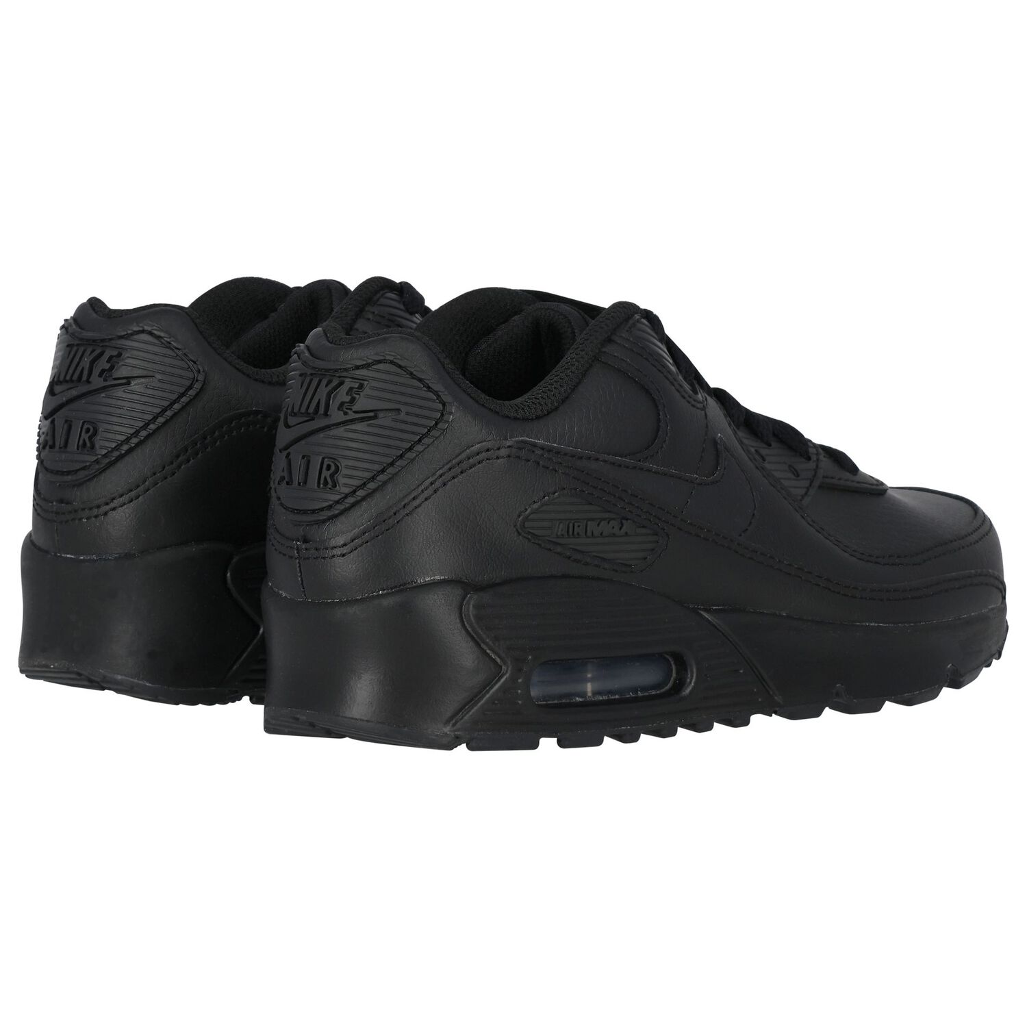 Black Nike Air Max 90 Trainers, 1, hi-res image number null