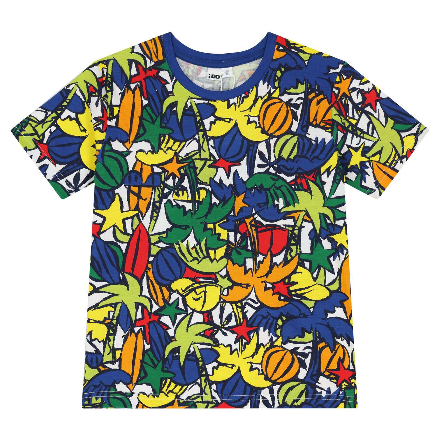 Boys Multi-Coloured Shorts Set, 1, hi-res