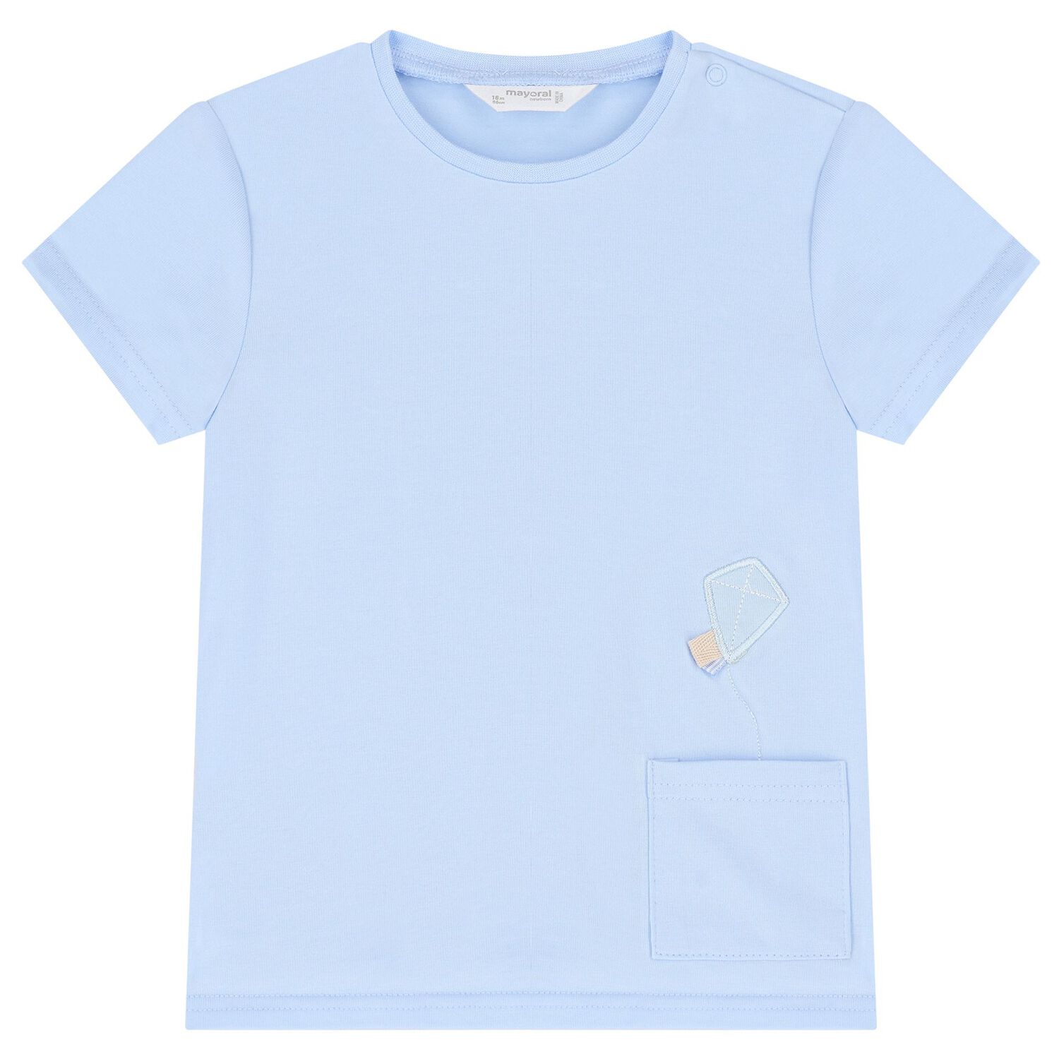 Baby Boys Blue Kite Shorts Set, 1, hi-res