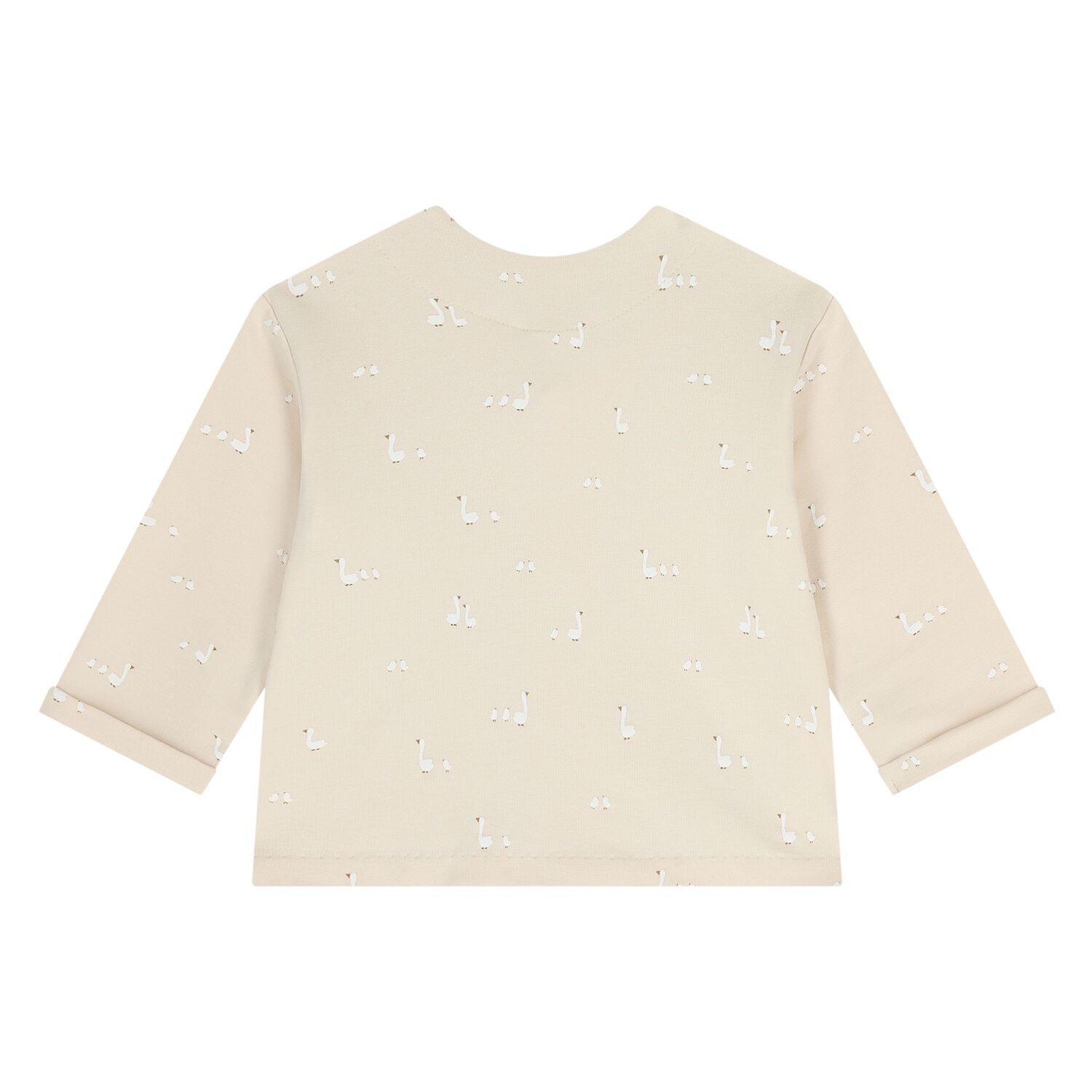 Ivory & Beige Baby Tracksuit Set ( 3 Piece ), 2, hi-res