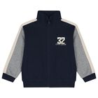 Boys Navy Blue & Grey Tracksuit Set ( 3 Piece ), 3, hi-res