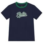 Boys Navy Blue Logo T-Shirt, 1, hi-res
