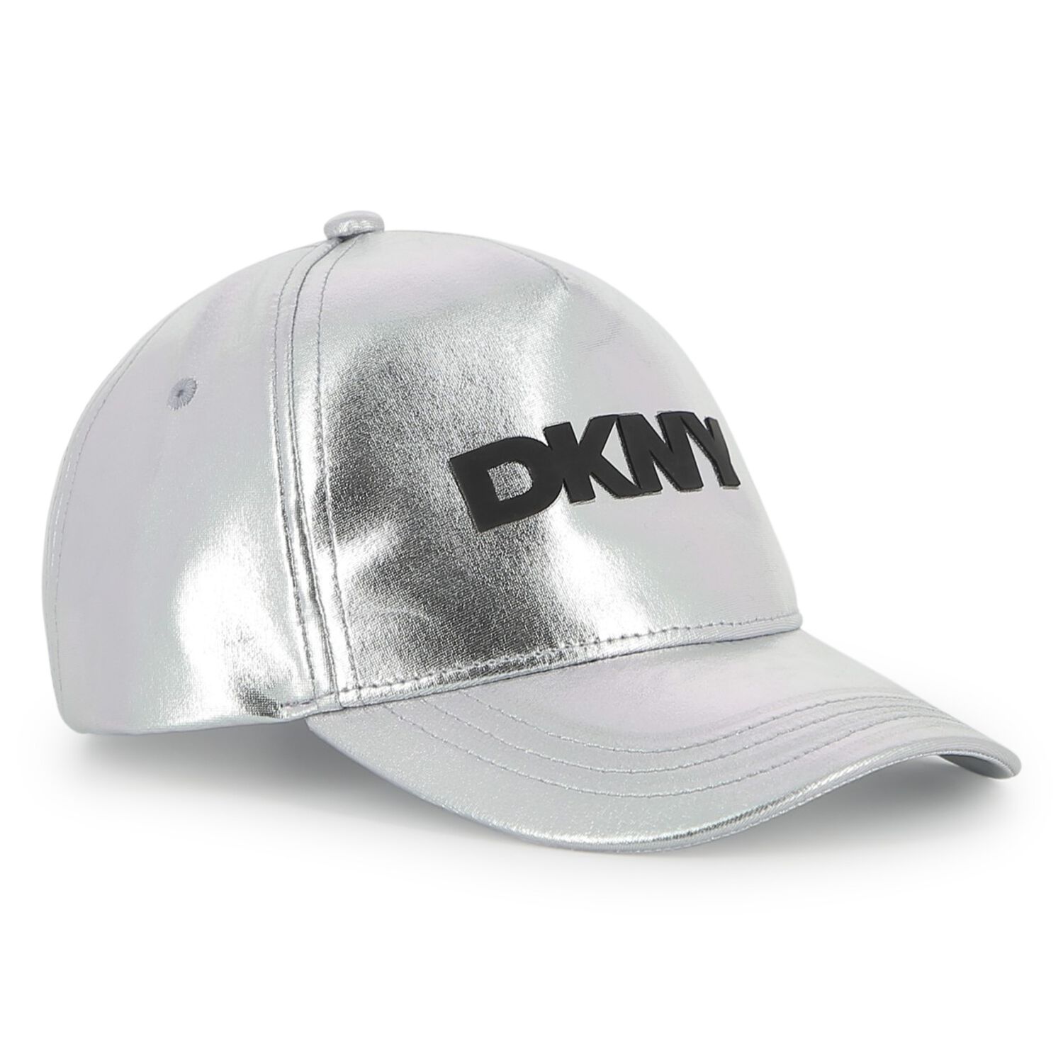Girls Mini Me Silver Logo Cap, 1, hi-res