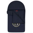 Baby Boys Navy Blue & Gold Logo Nest, 2, hi-res