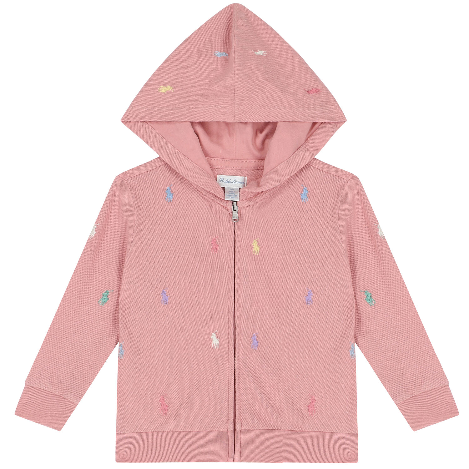 Baby Girls Pink Logo Tracksuit, 1, hi-res