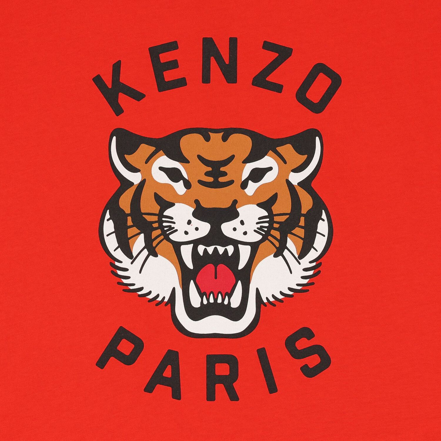 Boys Red Tiger T-Shirt, 3, hi-res image number null